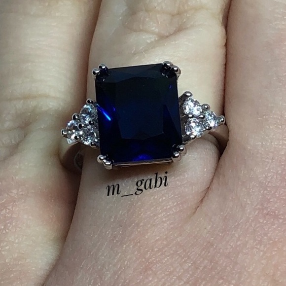 💙Sterling silver blue peridot ring💙 - Picture 3 of 4